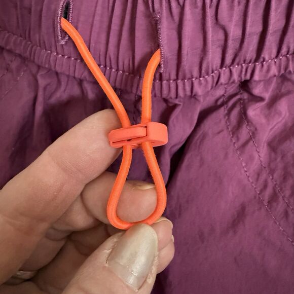 NWT FP Movement FreeThrow PantJogger Adjustable Waist Mulberry Plum OversizeXS•S - Picture 5 of 16